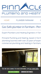 Mobile Screenshot of pinnacleplumbingandheating.co.uk